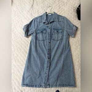 Noisy May Light Blue Denim Shirt